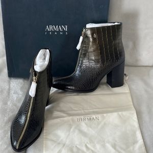 Armani jeans ankle boots